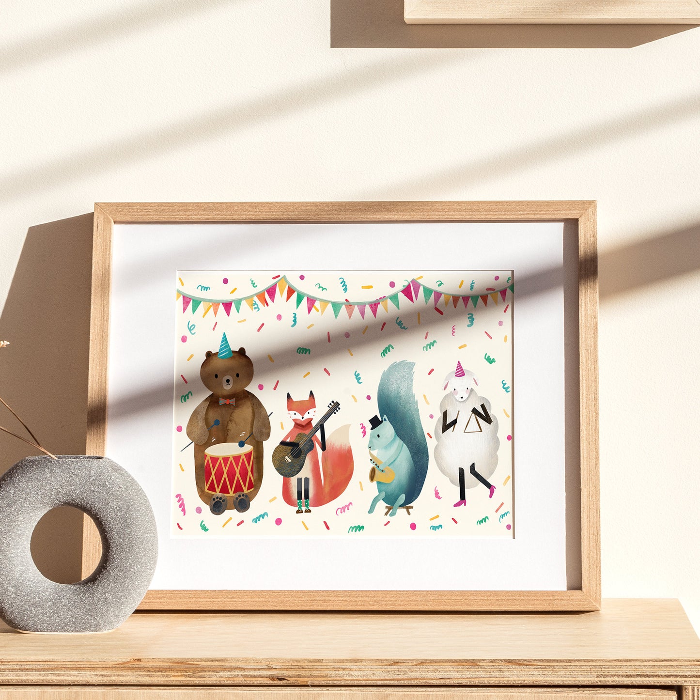 a picture of a picture of a bear and other animals