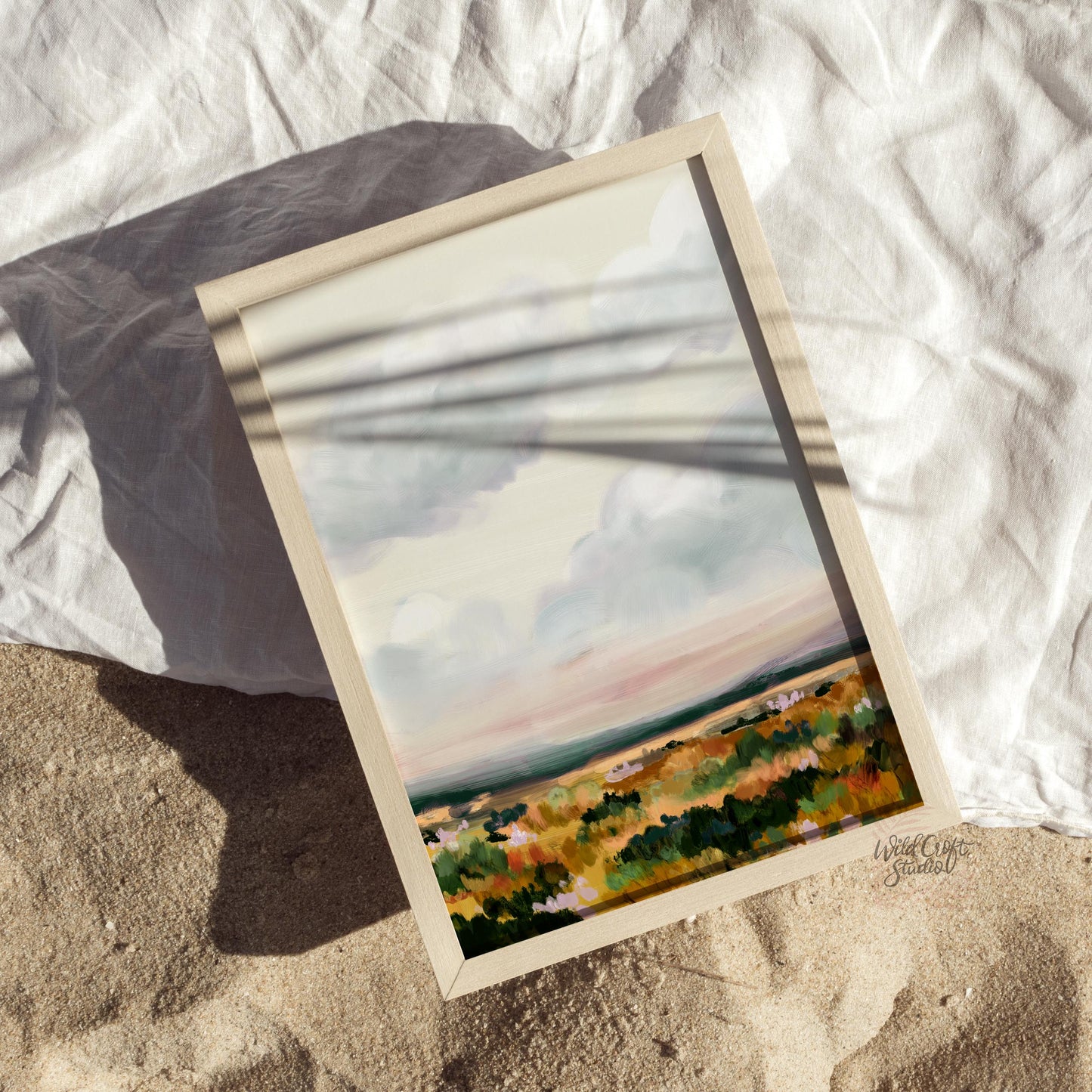 In The Distance Landscape Art Print WS