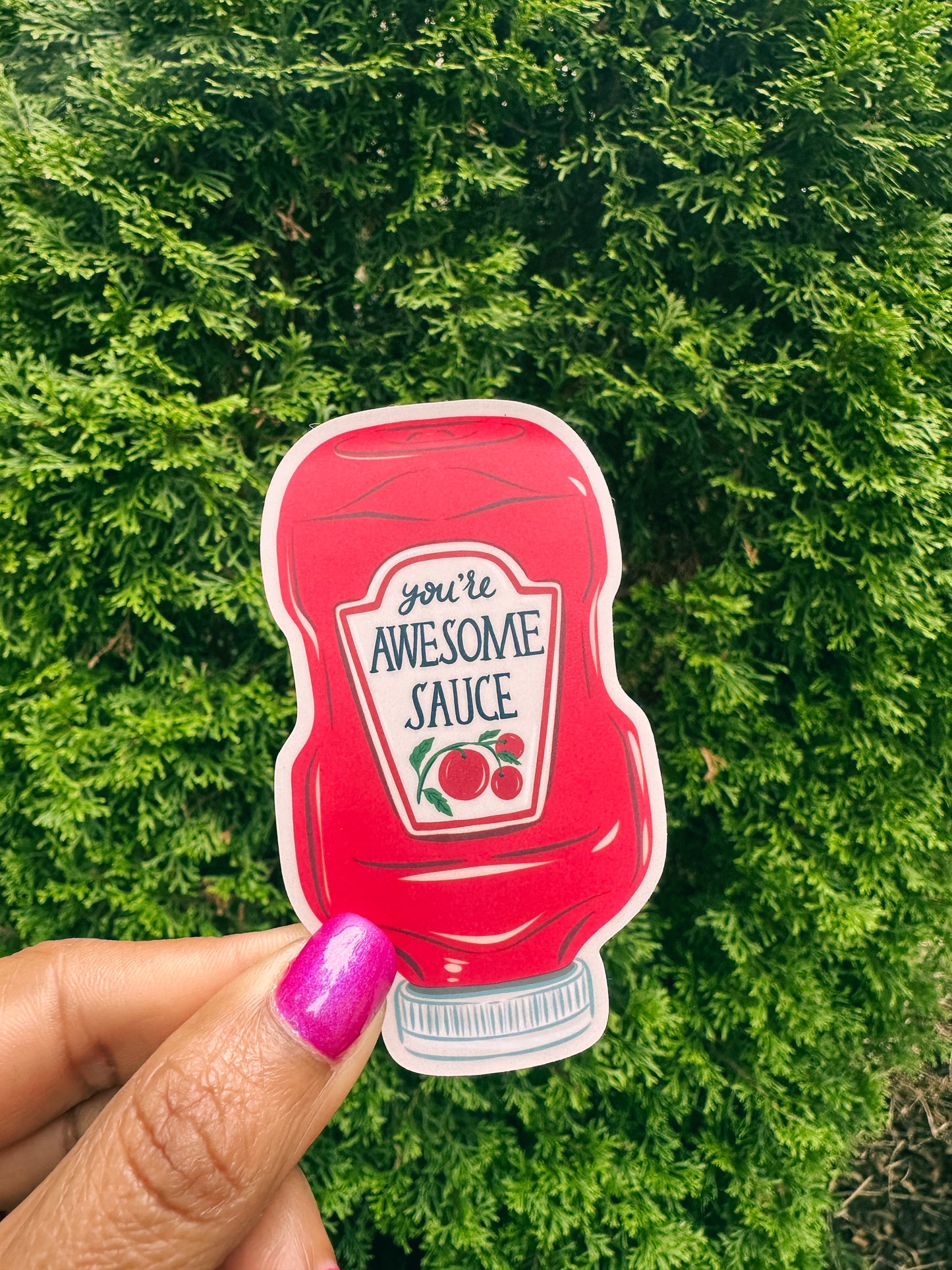 Awesomesauce Permanent Vinyl Sticker