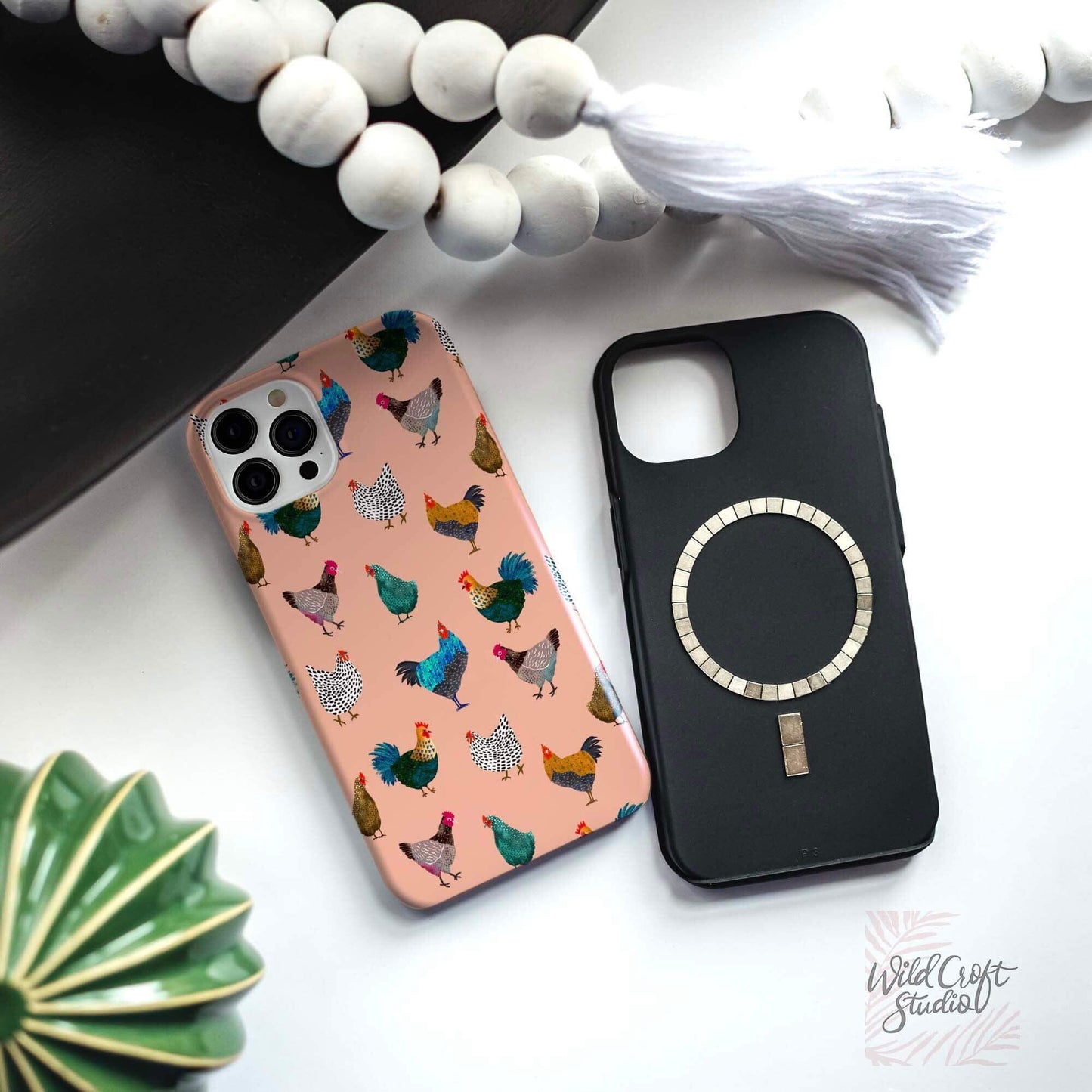 Cute Chicken peach MAGSAFE Rugged Case