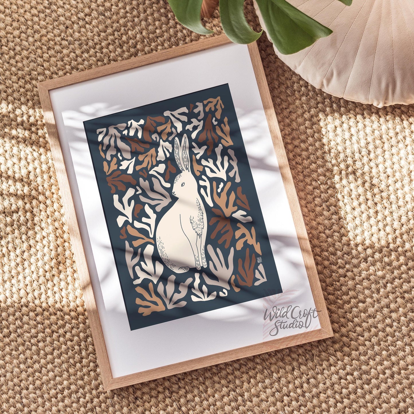 Darling Bunny (Muted) Art Print WS