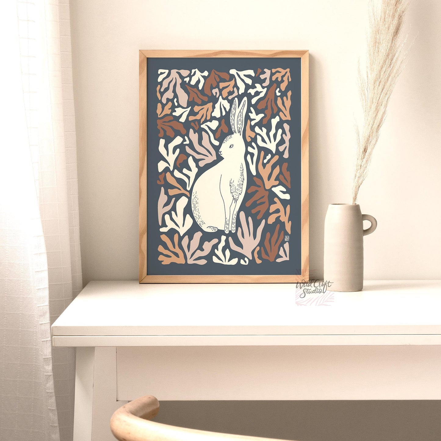 Darling Bunny (Muted) Art Print WS