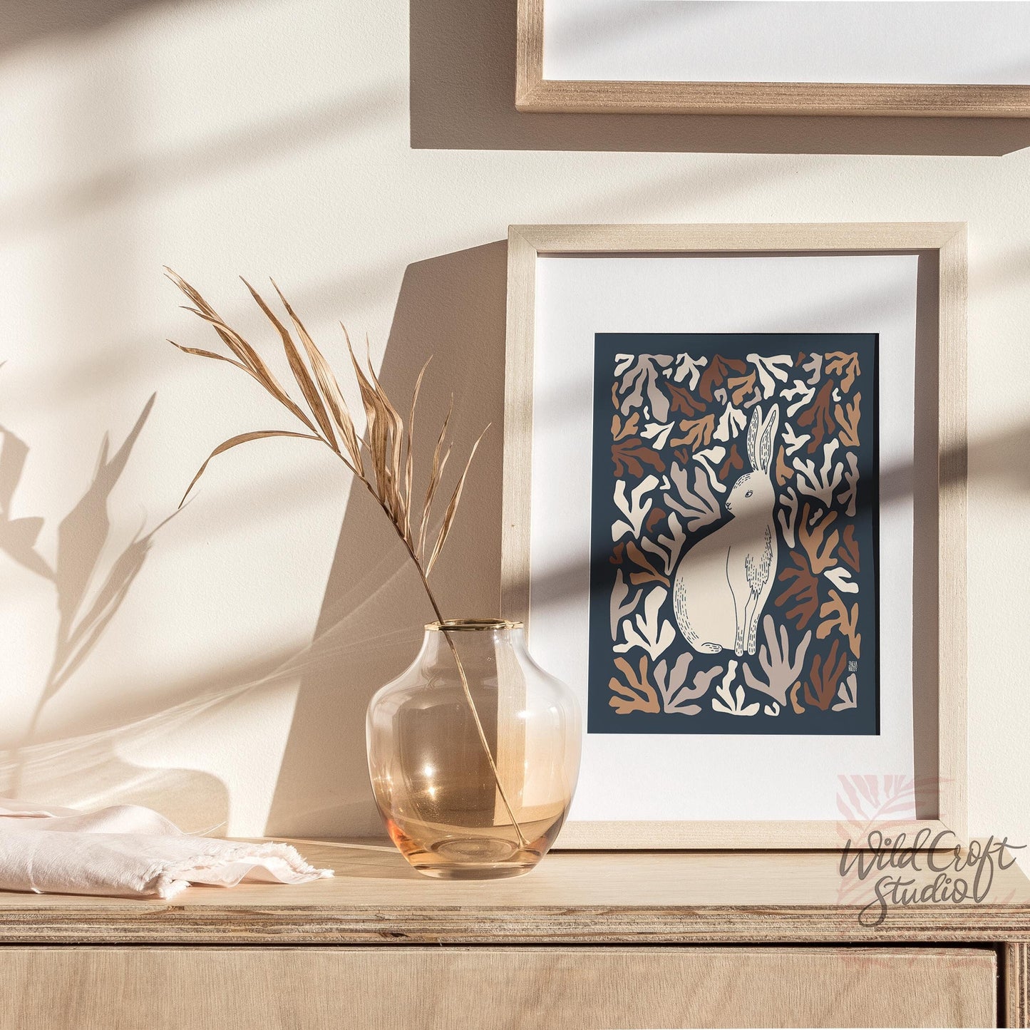 Darling Bunny (Muted) Art Print WS