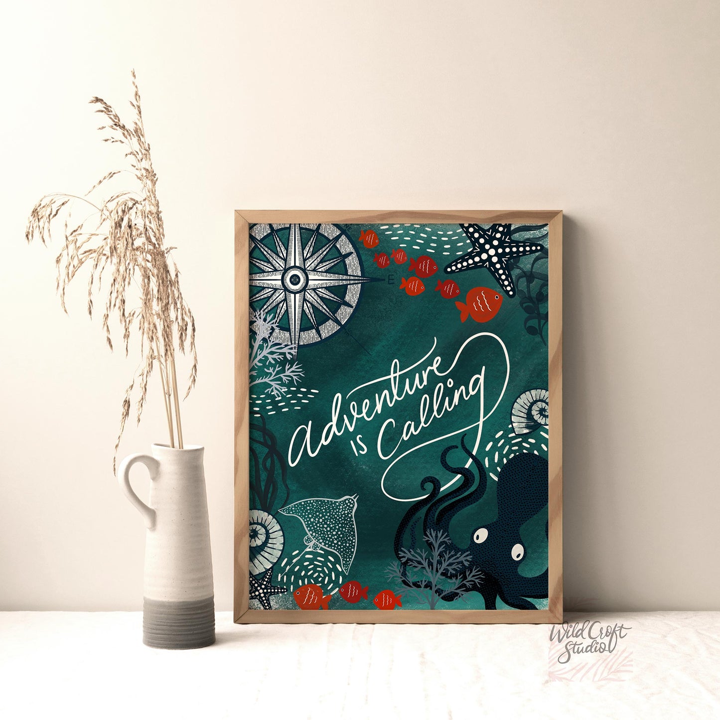 Adventure Is Calling Art Print