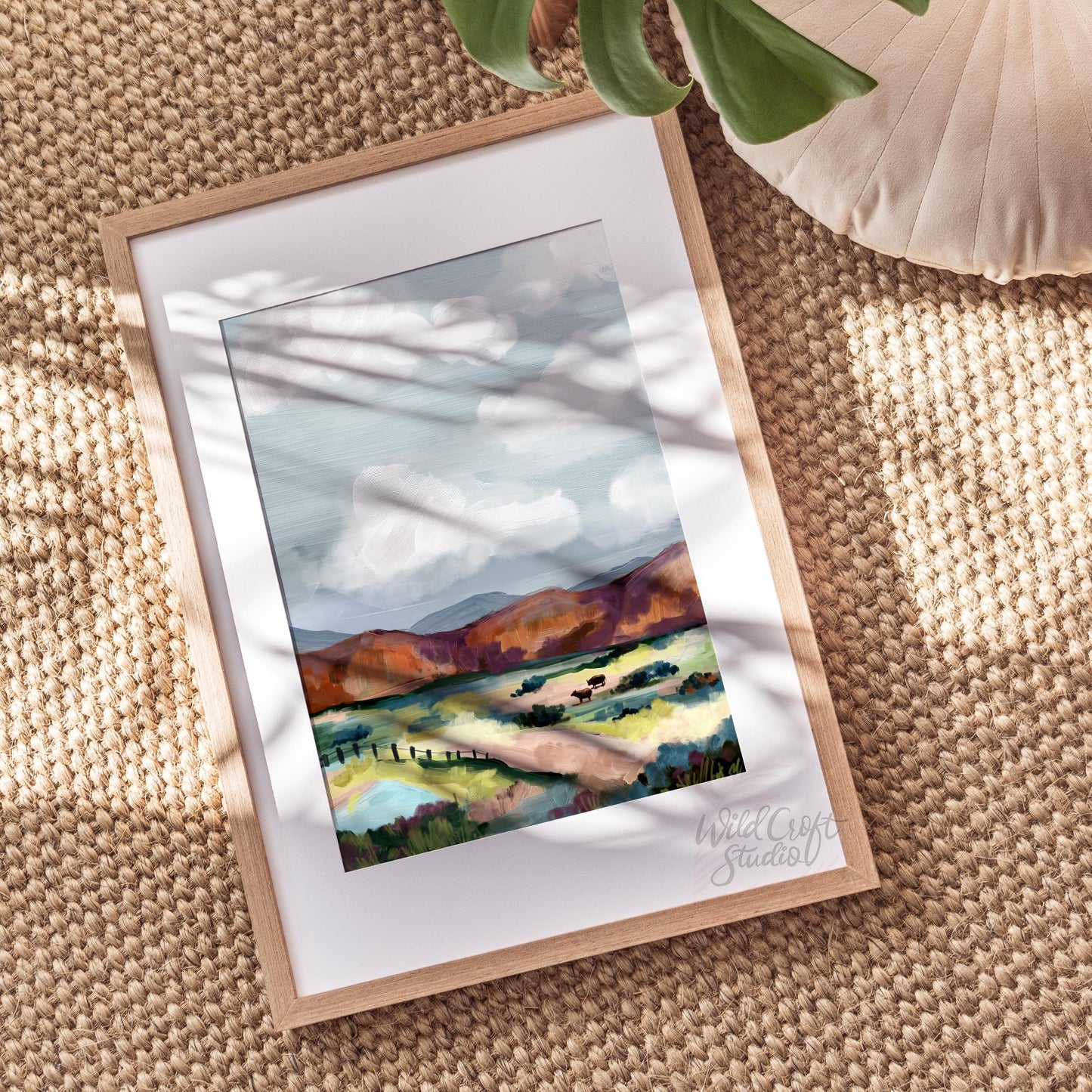 Quiet Meadows Landscape Art Print