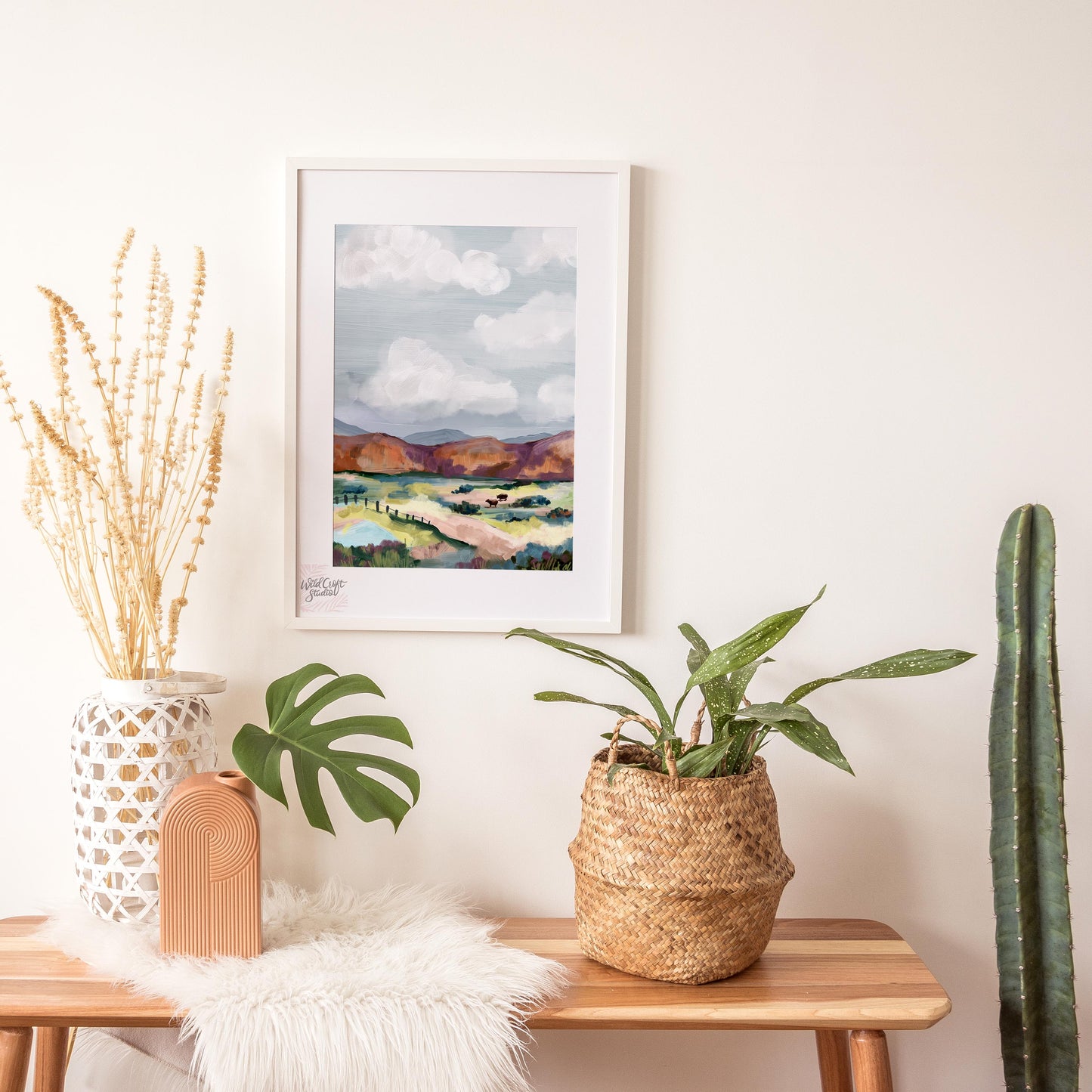 Quiet Meadows Landscape Art Print