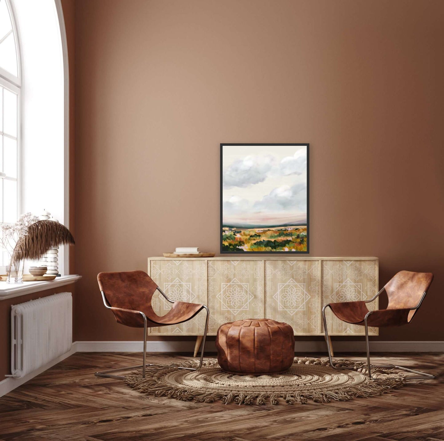 In The Distance Landscape Art Print