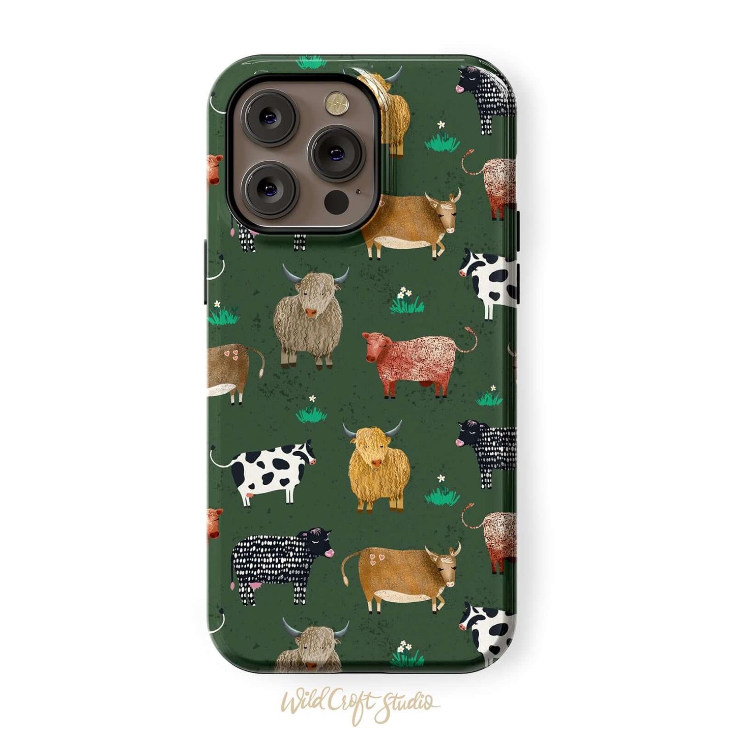 Green Cow Tough Case for iPhone