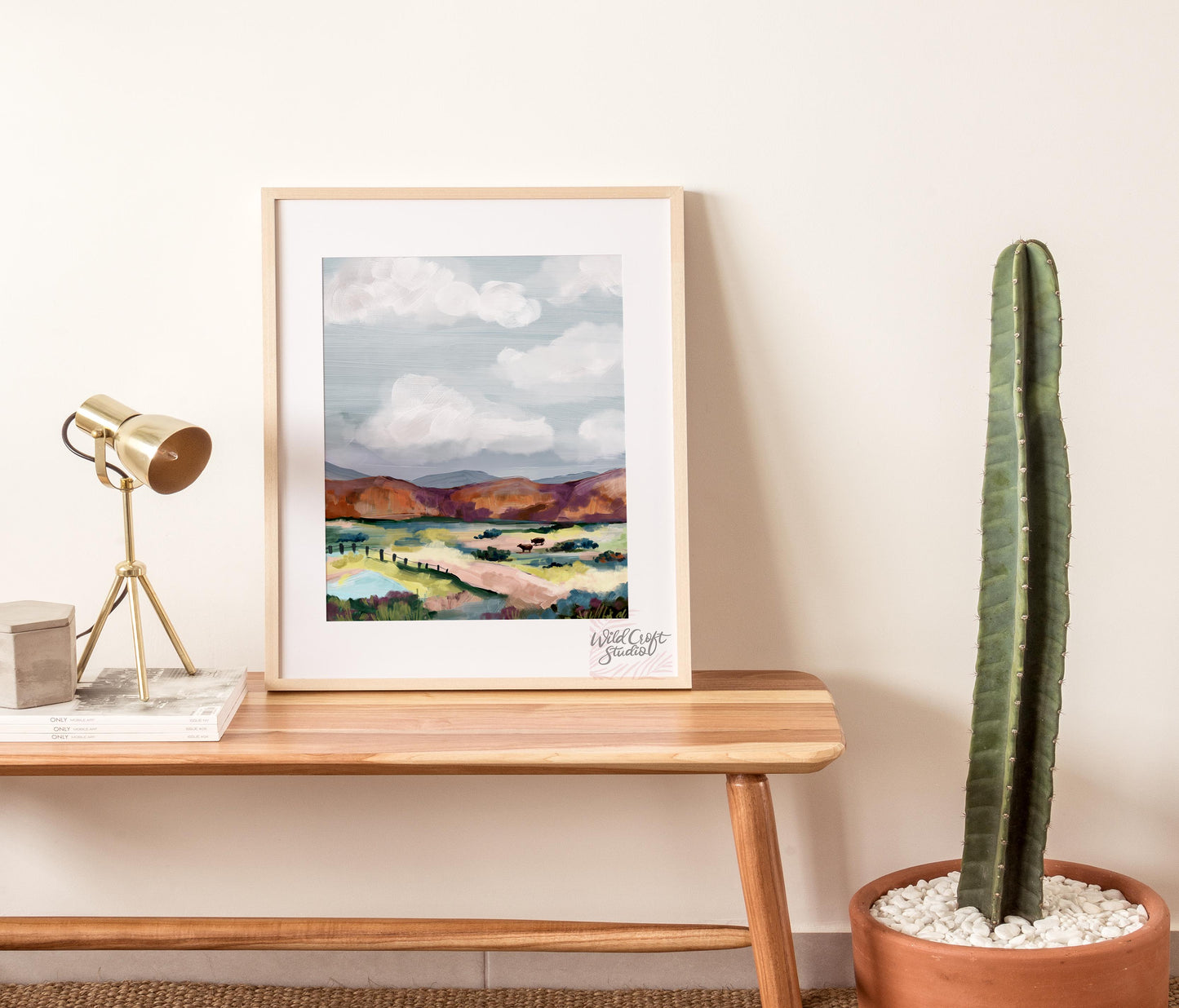 Quiet Meadows Landscape Art Print