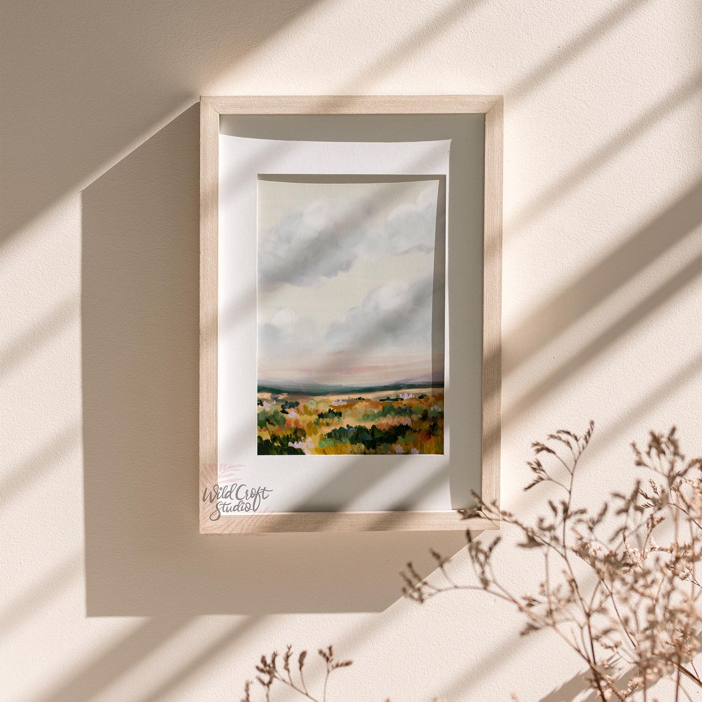 In The Distance Landscape Art Print