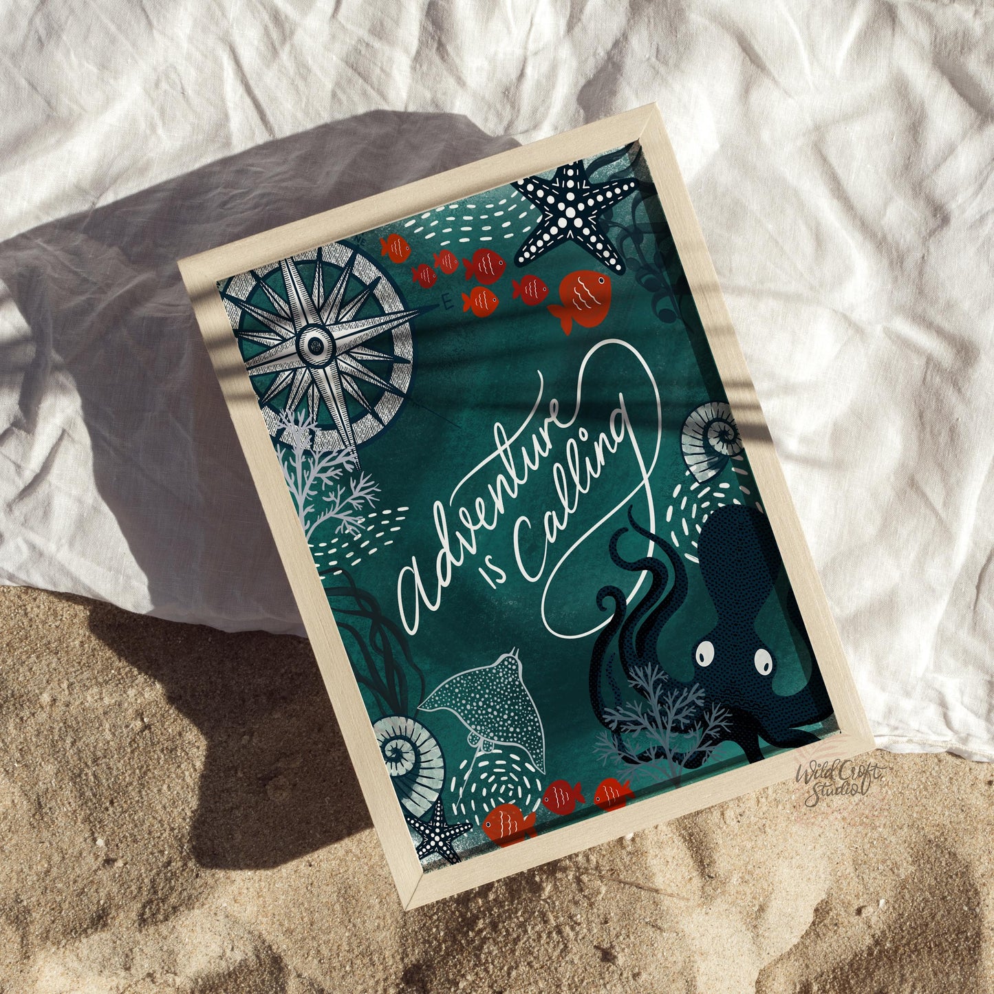 Adventure Is Calling Art Print