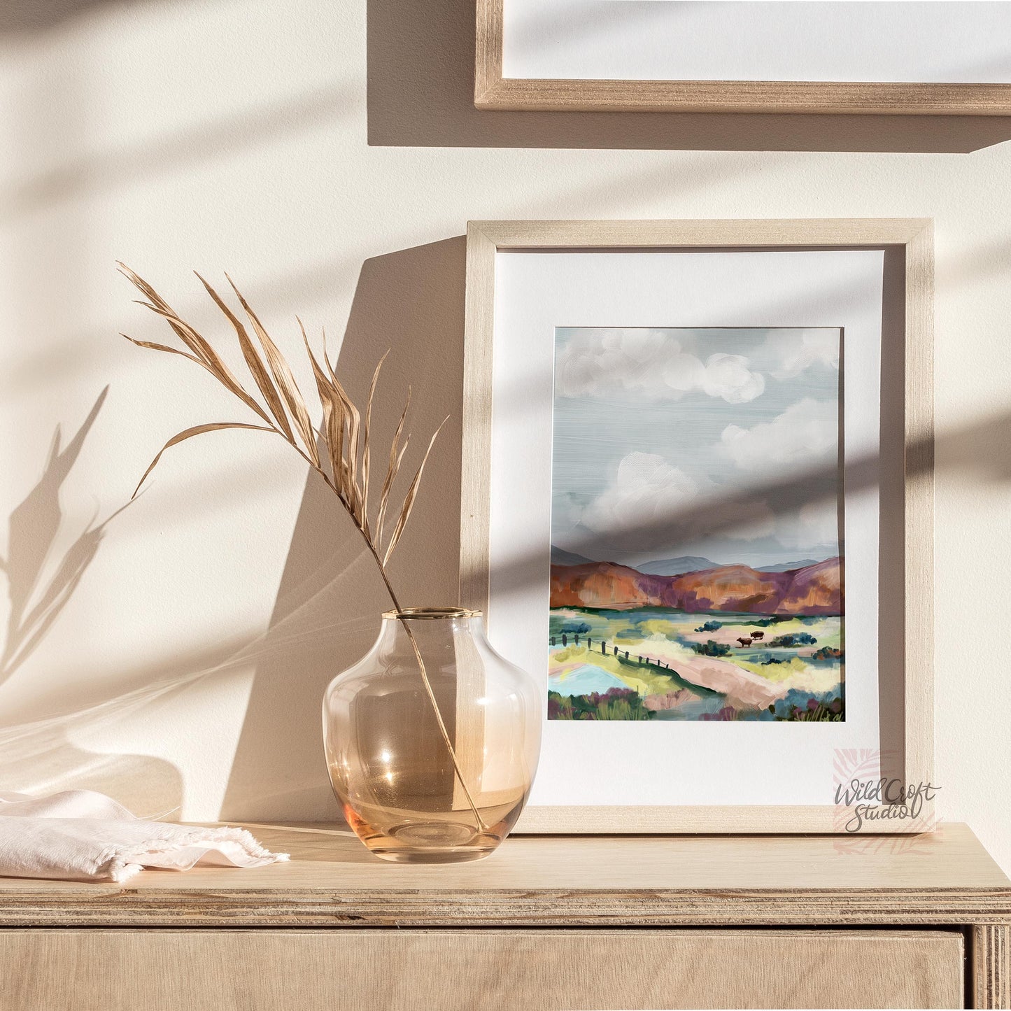 Quiet Meadows Landscape Art Print