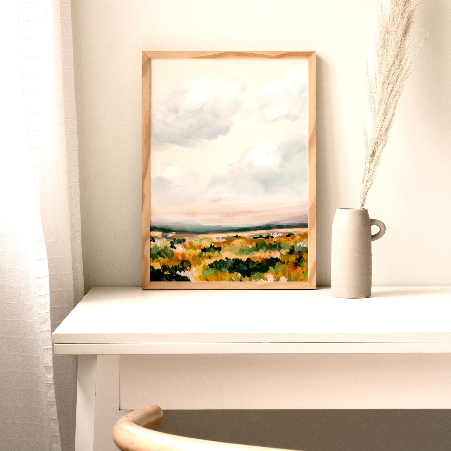 In The Distance Landscape Art Print