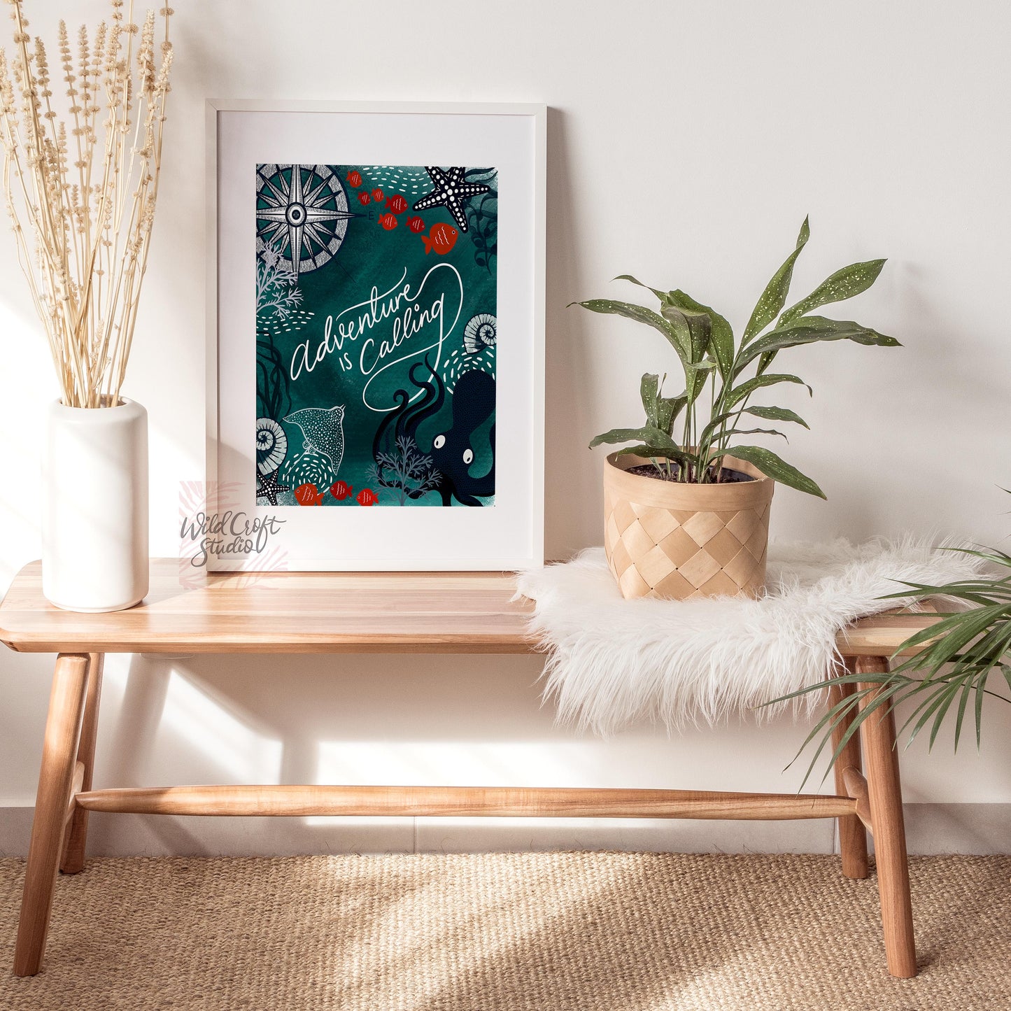 Adventure Is Calling Art Print