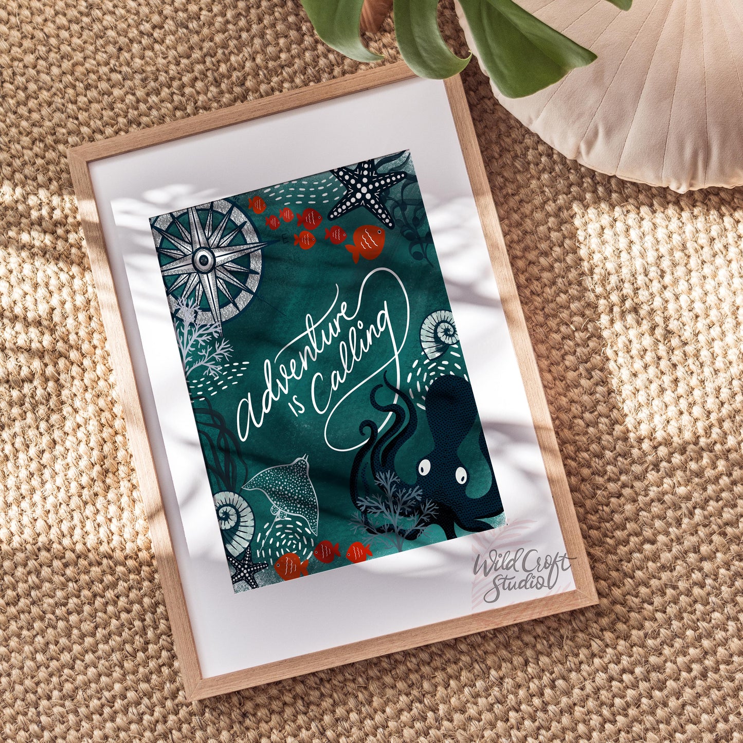 Adventure Is Calling Art Print
