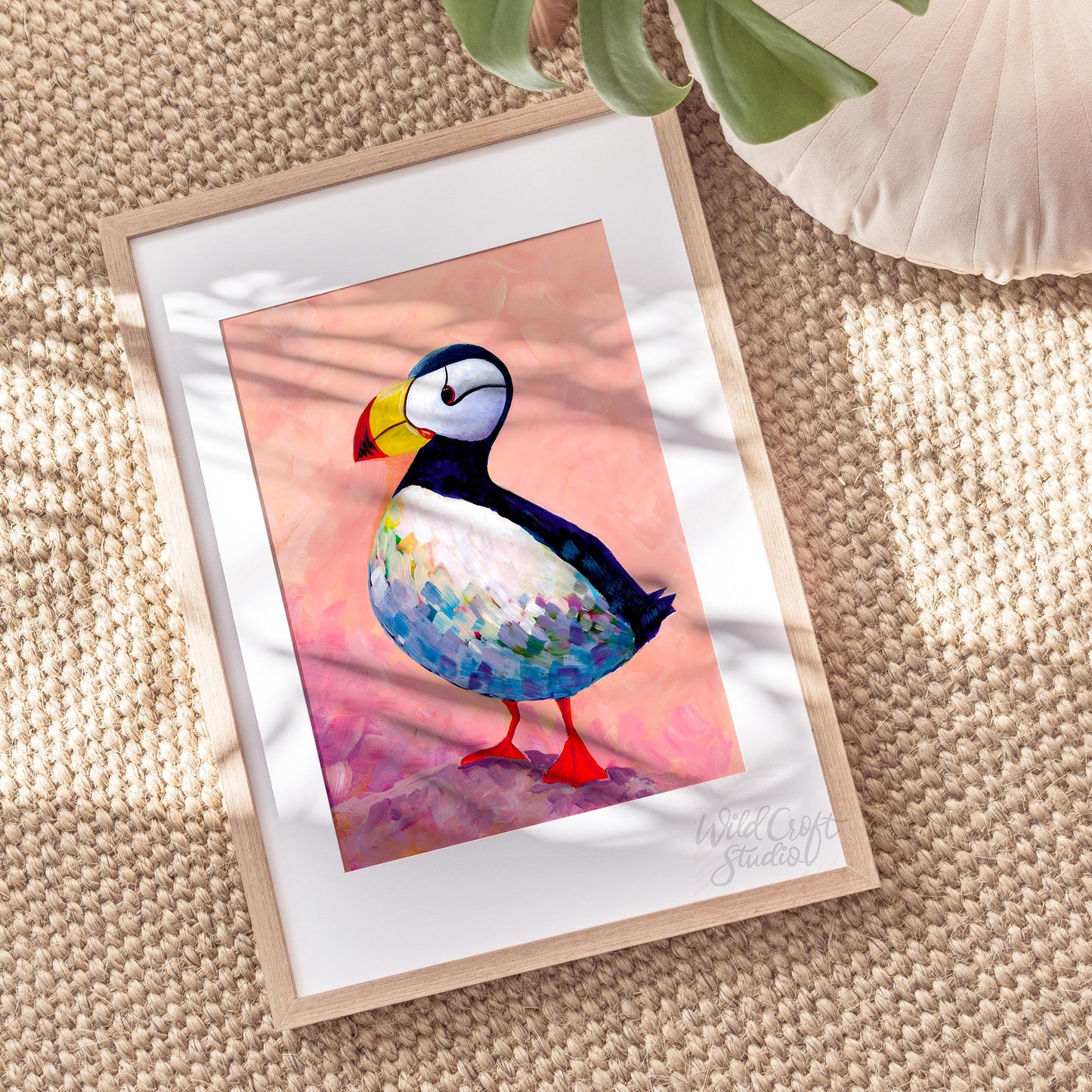 Puffin Bird Art Print