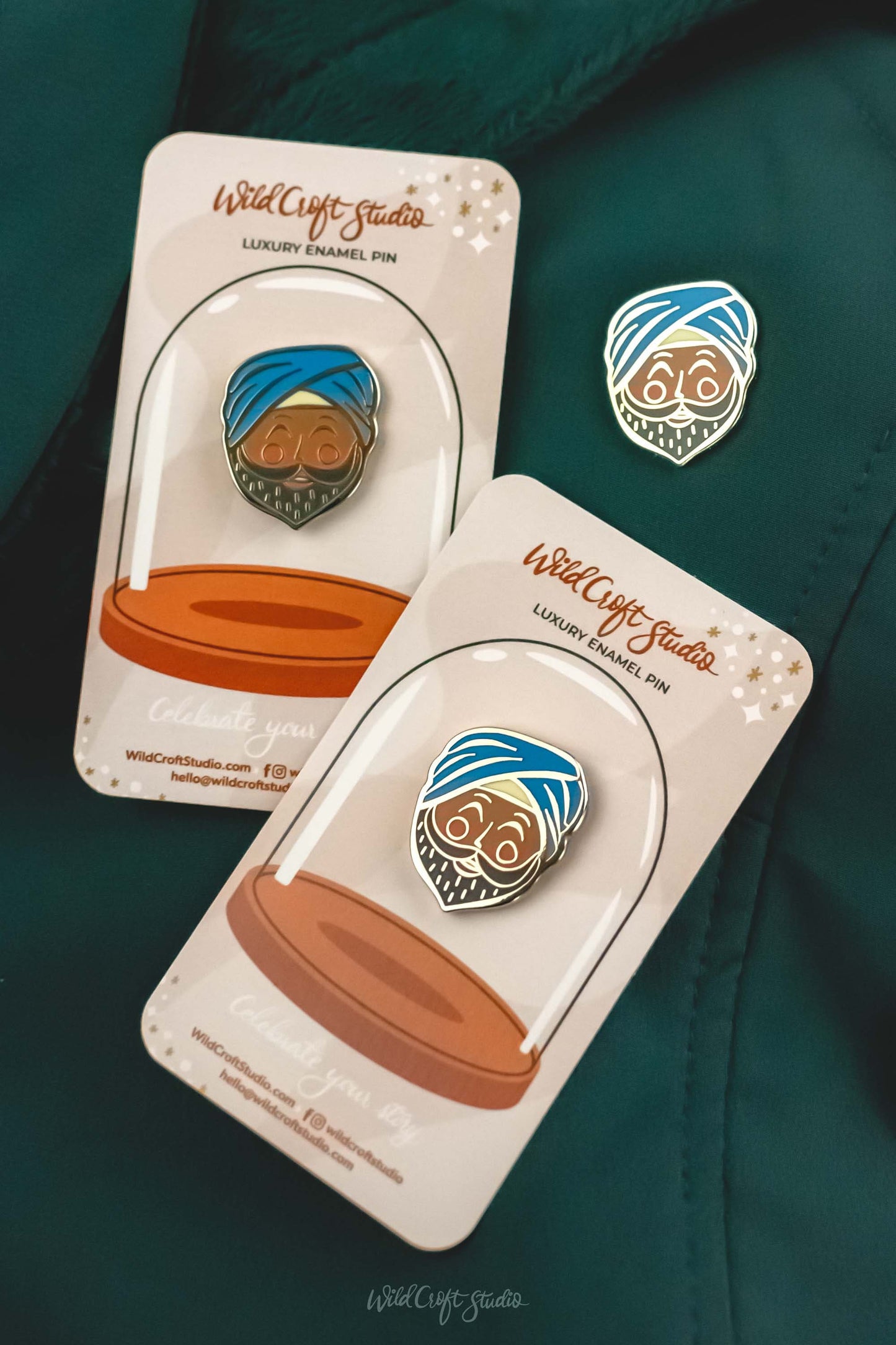 Sardarji Hard Enamel Pin