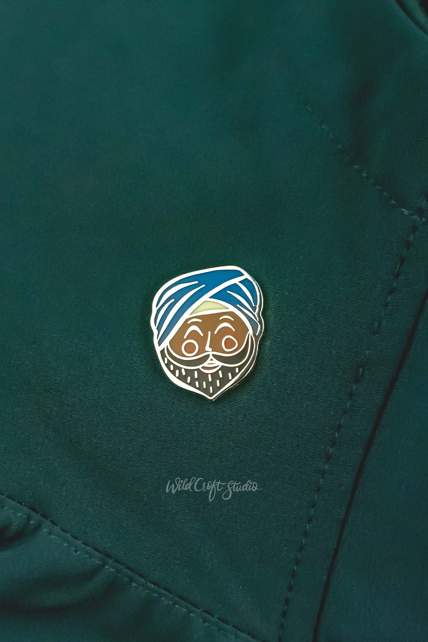 Sardarji Hard Enamel Pin