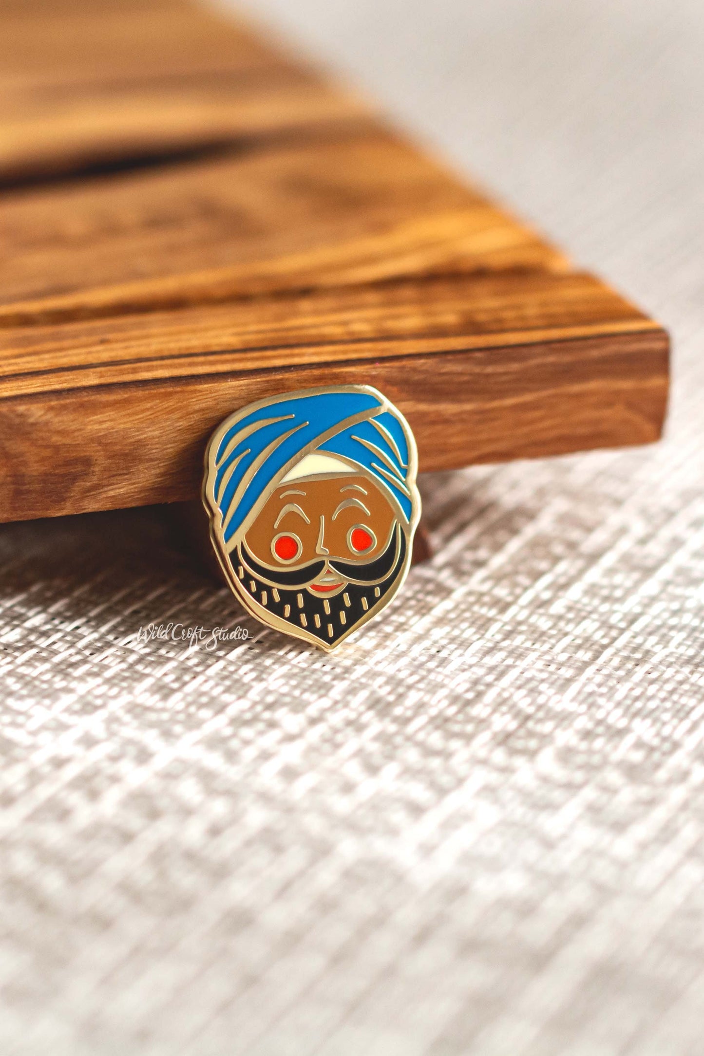 Sardarji Hard Enamel Pin