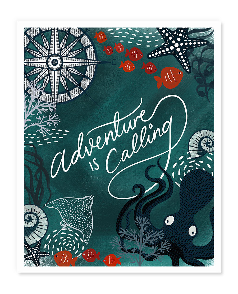 Adventure Is Calling Art Print WS