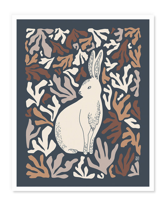 Darling Bunny (Muted) Art Print WS