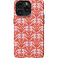 a red and white phone case with coral coral coral coral coral coral coral coral coral