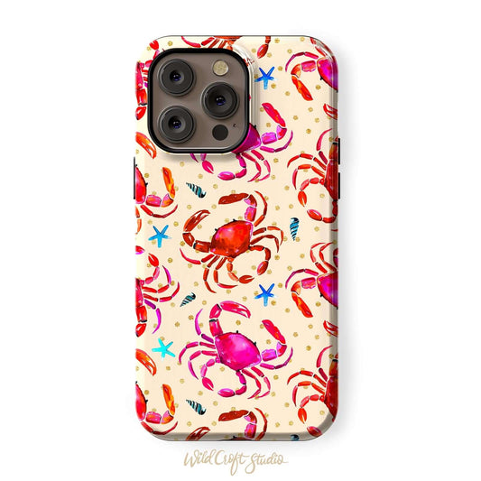 Cute Crab Claws Tough Case for iPhone