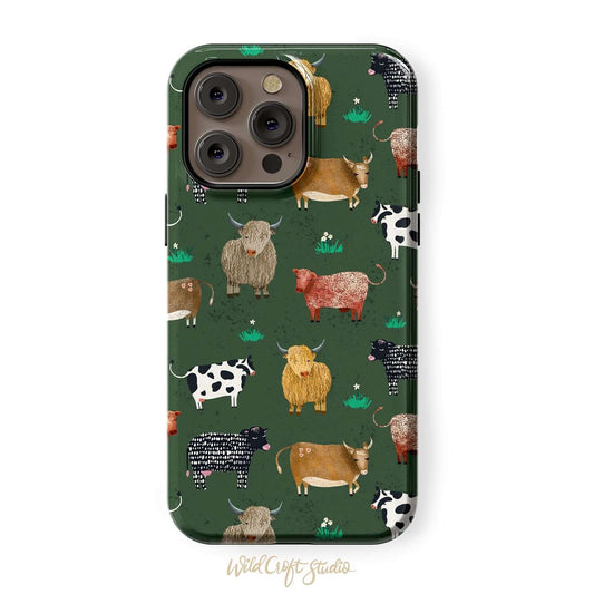 Green Cow Tough Case for iPhone