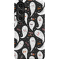 a phone case with ghost faces on it